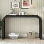 Mesa consola rectangular de madera Candy Modern 52
