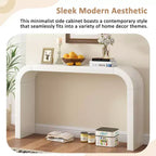 Mesa consola rectangular de madera Candy Modern 52