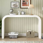 Christopher Knight Home Candy Modern 52 Wood Rectangle Console Table