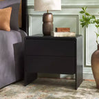Mesa de noche con 2 cajones Arsenio - NST3101