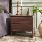 Mesa de noche con 2 cajones Arsenio - NST3101