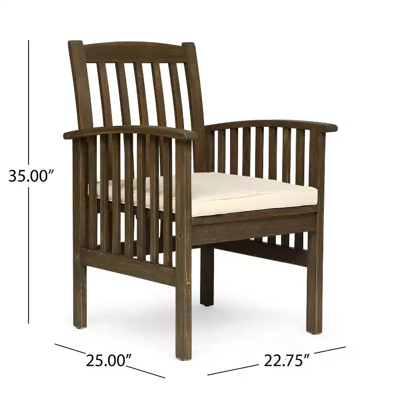 2 sillas de comedor con 2 cojines suaves cómodas para comidas familiares en el comedor
