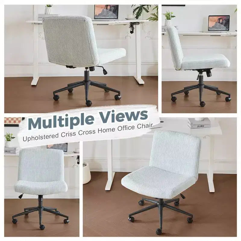 Sillón de oficina giratorio para maquillaje de 24.02 pulgadas