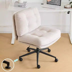 Sillón de oficina giratorio para maquillaje de 24.02 pulgadas