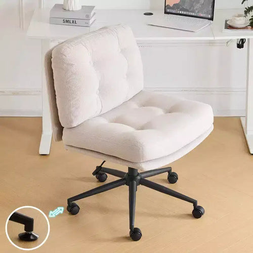 Sillón de oficina giratorio para maquillaje de 24.02 pulgadas