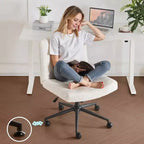 Sillón de oficina giratorio para maquillaje de 24.02 pulgadas
