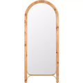 Kuo 26 x 63.2 Mirror - MRR9013 - Natural/Light Natural - Safavieh