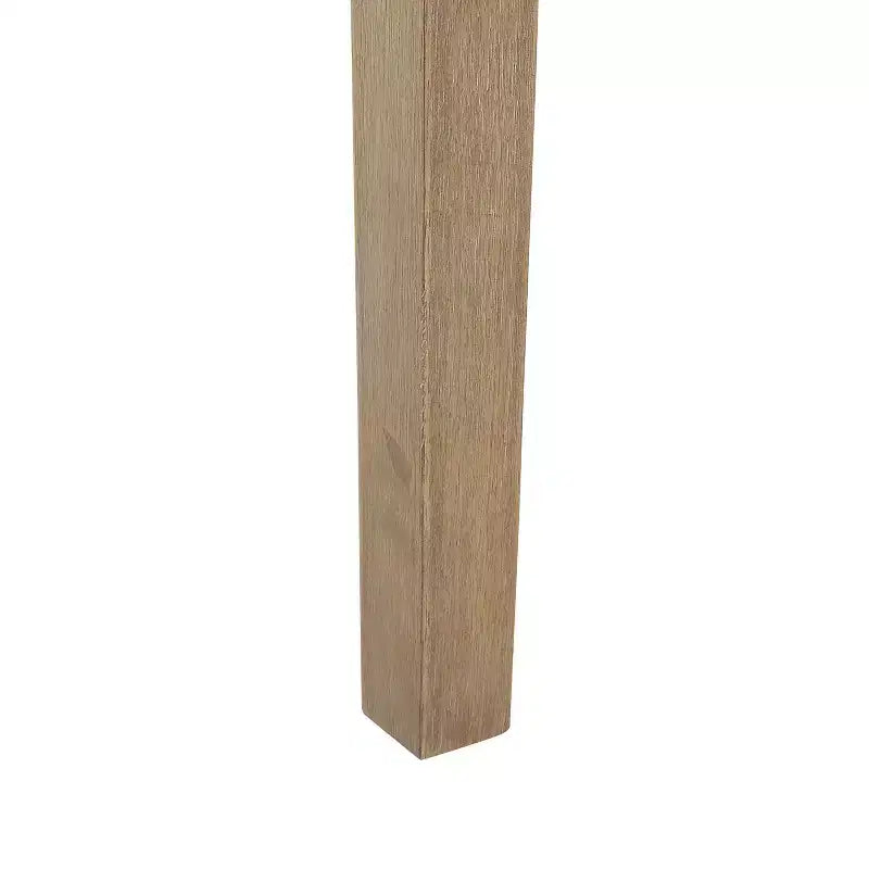 Juego de comedor Joanna de 9 piezas con 6 sillas Ladder Back y 2 sillas con respaldo tapizado Marrón rústico