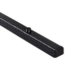 Silla de banquete apilable con respaldo trapezoidal y asiento de 6.35 cm de grosor