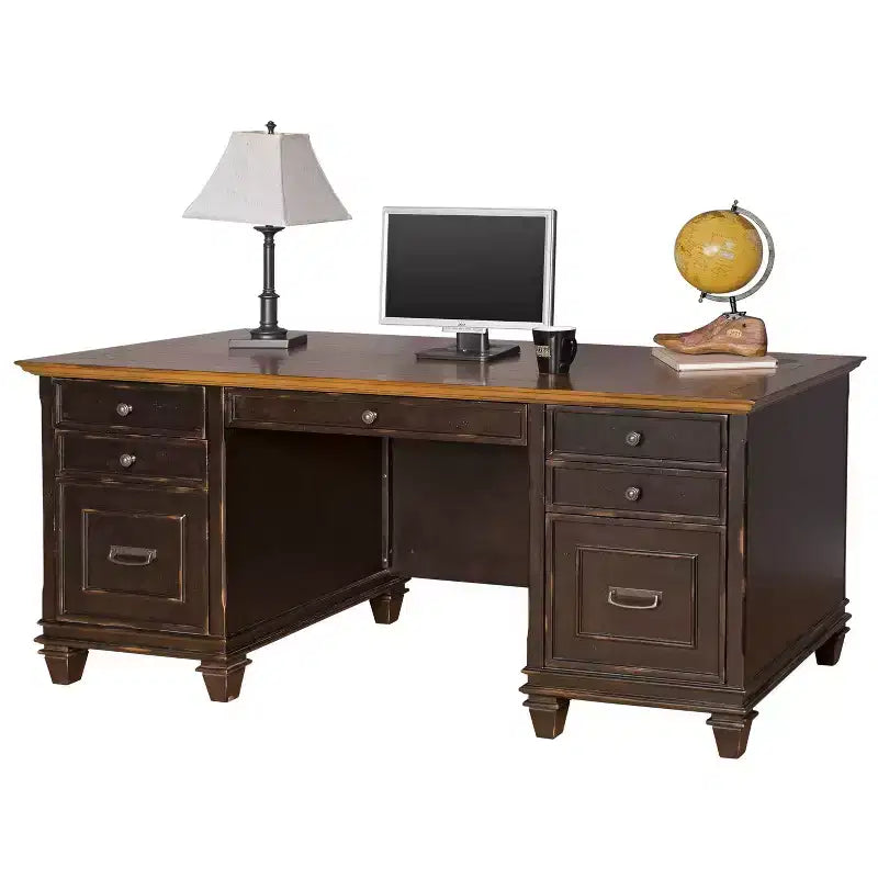 Escritorio con doble pedestal Hartford