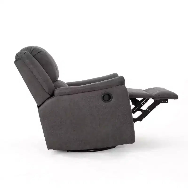 Sillón reclinable giratorio y deslizante Jennette capitoné