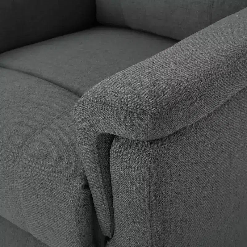 Sillón reclinable giratorio y deslizante Jennette capitoné