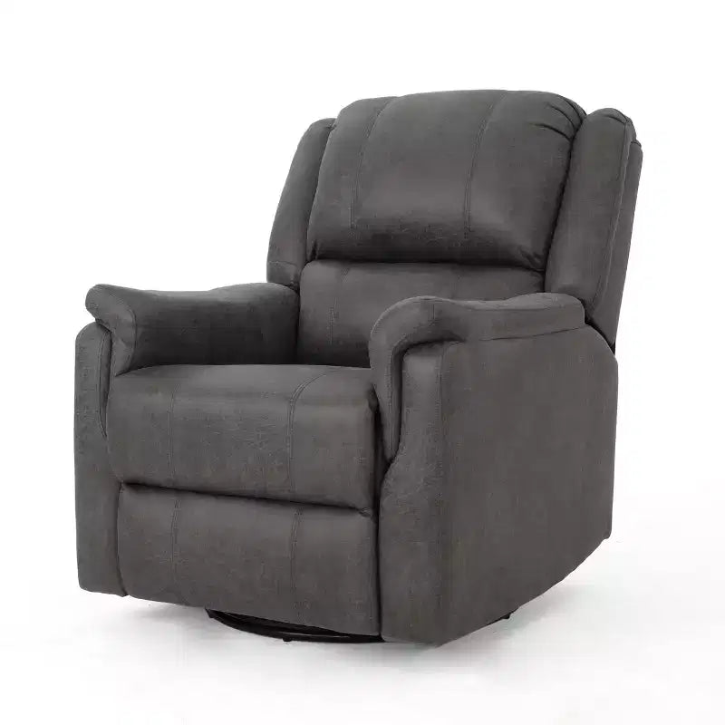 Sillón reclinable giratorio y deslizante Jennette capitoné