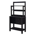 Newport 2 Drawer Serving Bar with Wine Rack and Shelves - Breighton Home