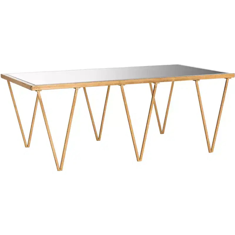 Mesa de centro Arlene - Oro/Espejo
