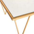 Mesa de centro Arlene - Oro/Espejo